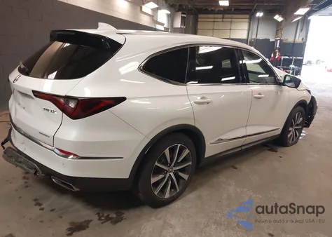 2025 Acura Mdx Technology Package z USA, uszkodzony, nr VIN 5J8YE1H46SL011881